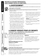 Preview for 50 page of GE PDCS1NBWARSS and Owner'S Manual And Installation Instructions