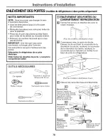 Preview for 78 page of GE PDCS1NBWARSS and Owner'S Manual And Installation Instructions