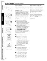 Preview for 98 page of GE PDCS1NBWARSS and Owner'S Manual And Installation Instructions