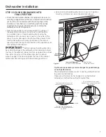 Preview for 9 page of GE PDT855SSJSS Installation Instructions Manual