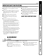 Preview for 3 page of GE PEB2060SMSS - Countertop Microwave Oven Owner'S Manual