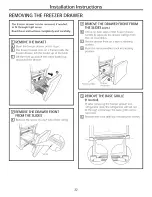 Preview for 22 page of GE PFS23KSHAFSS Owner'S Manual And Installation Instructions