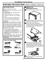 Preview for 27 page of GE PFSF5NFWBB Owner'S Manual And Installation Instructions