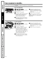 Preview for 106 page of GE PFSF5NFWBB Owner'S Manual And Installation Instructions