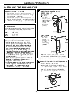 Preview for 26 page of GE PFSS6SKXSS - Profile 25.8 cu. Ft.... Owner'S Manual & Installation Instructions