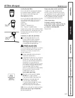 Preview for 109 page of GE PFSS6SKXSS - Profile 25.8 cu. Ft.... Owner'S Manual & Installation Instructions