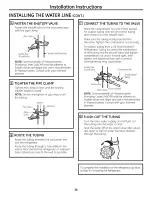 Preview for 36 page of GE PFSS6SMXASS and Owner'S Manual And Installation Instructions