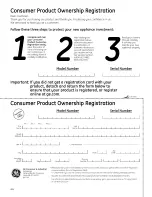 Preview for 44 page of GE PFSS6SMXASS and Owner'S Manual And Installation Instructions