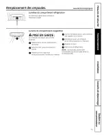 Preview for 73 page of GE PFSS6SMXASS and Owner'S Manual And Installation Instructions