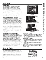 Preview for 19 page of GE PGB911DEJWW Owner'S Manual