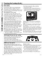 Preview for 28 page of GE PGB911DEJWW Owner'S Manual