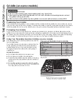 Preview for 10 page of GE PGB940 Owner'S Manual