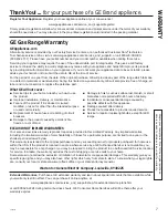 Preview for 7 page of GE PGB960EEJES Owner'S Manual