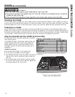 Preview for 11 page of GE PGB960EEJES Owner'S Manual