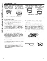 Preview for 42 page of GE PGB960EEJES Owner'S Manual