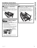 Preview for 27 page of GE PGD Series Owner'S Manual & Installation Instructions