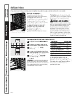 Preview for 58 page of GE PGS908BEMBB User Manual