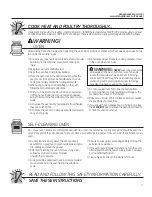 Preview for 7 page of GE PGS908SEPSS - Profile 30" Slide-In Gas Range Use And Care Manual