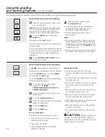 Preview for 24 page of GE PGS908SEPSS - Profile 30" Slide-In Gas Range Use And Care Manual