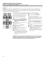 Preview for 68 page of GE PGS908SEPSS - Profile 30" Slide-In Gas Range Use And Care Manual