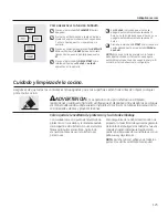 Preview for 123 page of GE PGS908SEPSS - Profile 30" Slide-In Gas Range Use And Care Manual