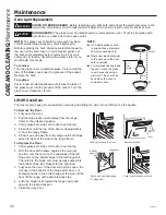 Preview for 28 page of GE PGS920SEF1SS Owner'S Manual