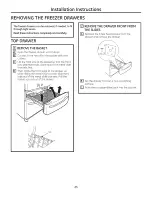 Preview for 23 page of GE PGSS5PJZASS and Owner'S Manual And Installation Instructions