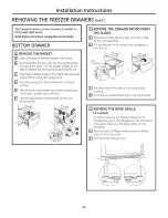 Preview for 24 page of GE PGSS5PJZASS and Owner'S Manual And Installation Instructions