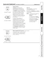 Preview for 87 page of GE PGSS5PJZASS and Owner'S Manual And Installation Instructions