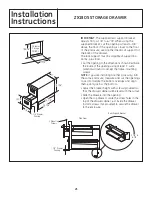 Preview for 21 page of GE Professional Outdoor Grills and Cooktop Installation Instructions Manual