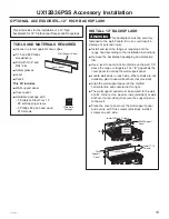 Preview for 19 page of GE Professional Series Installation Instructions Manual