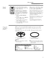 Preview for 25 page of GE Profile Advantium SCA1000D Owner'S Manual