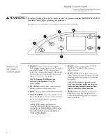 Preview for 4 page of GE Profile Harmony WPGT9360 Owner'S Manual And Installation Instructions