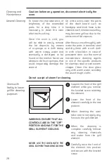 Preview for 28 page of GE Profile HGE6030DI User Manual