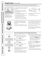 Preview for 18 page of GE Profile J2B918 Installation And Owner'S Manual