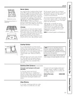 Preview for 33 page of GE Profile J2B918 Installation And Owner'S Manual