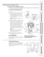 Preview for 49 page of GE Profile J2B918 Installation And Owner'S Manual