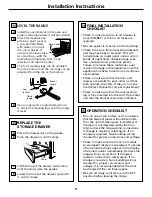 Preview for 9 page of GE Profile JB900TKWW Installation Instructions Manual