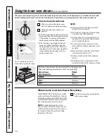 Preview for 20 page of GE Profile JB968 Owner'S Manual