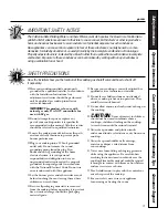 Preview for 3 page of GE Profile JGP979BEF Installation & Owner'S Instructions