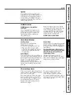 Preview for 17 page of GE Profile JGP979BEF Installation & Owner'S Instructions