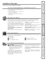 Preview for 39 page of GE Profile P2B918SEMSS Owner'S Manual & Installation Instructions