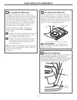 Preview for 26 page of GE Profile PGP959SETSS Installation Instructions Manual