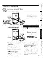 Preview for 13 page of GE Profile PKD915 Installation And Owner'S Instructions