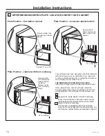 Preview for 10 page of GE Profile PVM9005FMDS Installation Instructions Manual