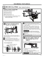 Preview for 13 page of GE Profile PVM9005FMDS Installation Instructions Manual