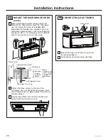 Preview for 20 page of GE Profile PVM9005FMDS Installation Instructions Manual