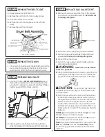 Preview for 3 page of GE Profile WE25M46 Installation Instructions Manual