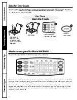 Preview for 6 page of GE Profile WHSB9000 Owner'S Manual