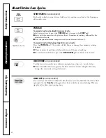 Preview for 8 page of GE Profile WHSB9000 Owner'S Manual